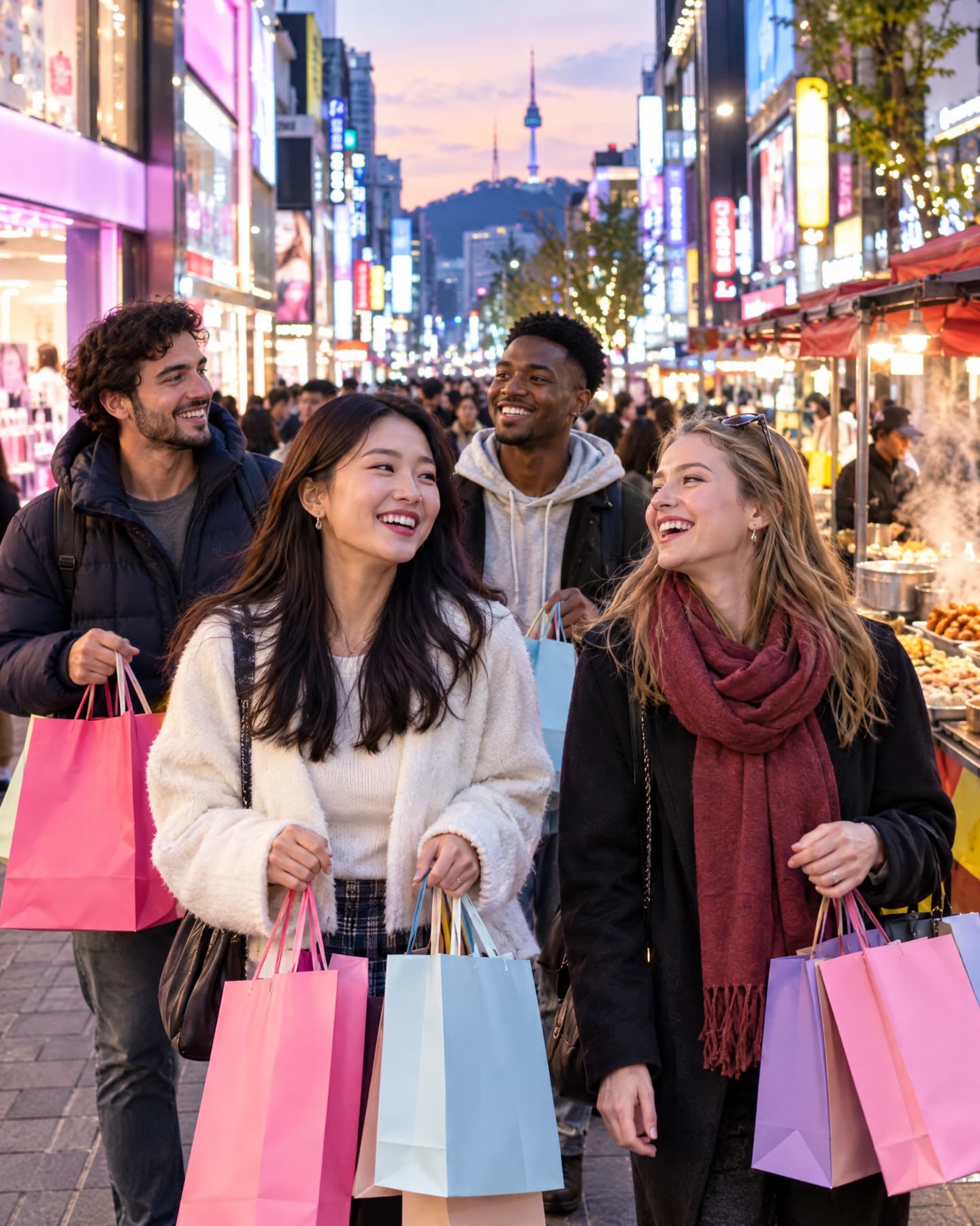 Myeongdong shopping